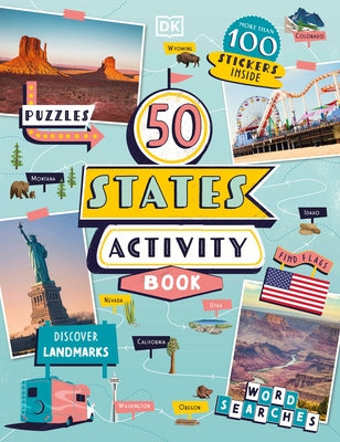 50 States Activity Book - Paperback | Diverse Reads