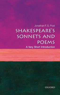 Shakespeare's Sonnets and Poems: A Very Short Introduction - Paperback | Diverse Reads