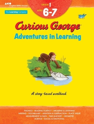 Curious George Adventures in Learning, Grade 1: Story-based learning - Paperback | Diverse Reads