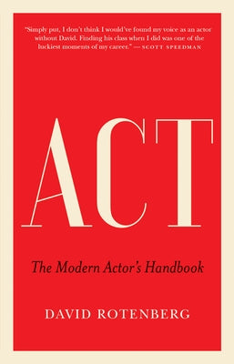 Act: The Modern Actor's Handbook - Paperback | Diverse Reads