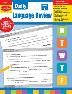 Daily Language Review, Grade 7 - Paperback | Diverse Reads