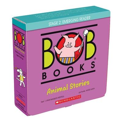 Bob Books - Animal Stories Box Set Phonics, Ages 4 and Up, Kindergarten (Stage 2: Emerging Reader) - Boxed Set | Diverse Reads