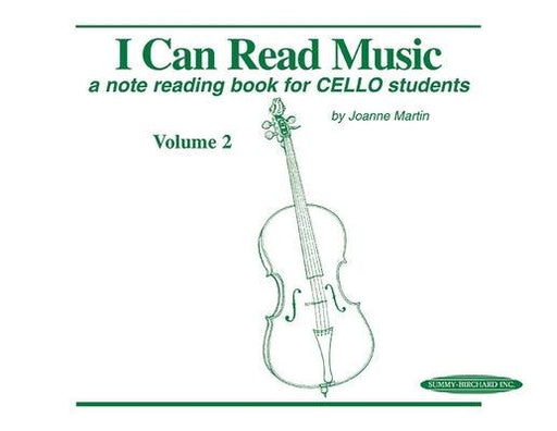 I Can Read Music, Vol 2: A Note Reading Book for Cello Students - Paperback | Diverse Reads