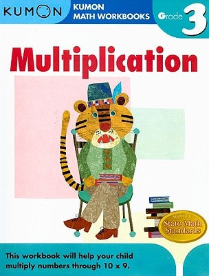 Kumon Grade 3 Multiplication - Paperback | Diverse Reads