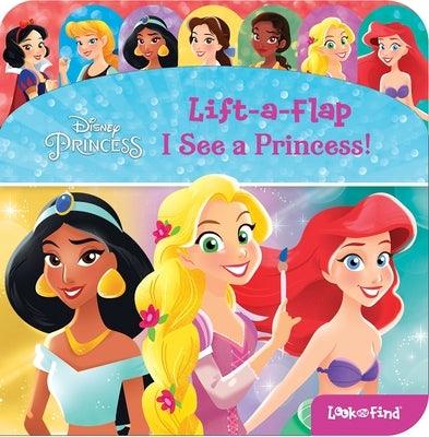 Disney Princess: I See a Princess! Lift-A-Flap Look and Find - Board Book | Diverse Reads