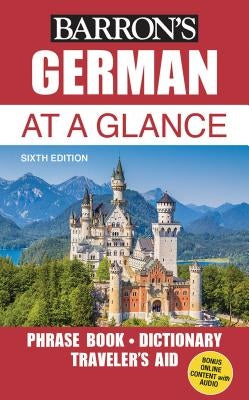 German At a Glance: Foreign Language Phrasebook & Dictionary - Paperback | Diverse Reads