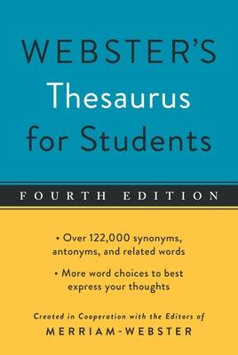 Webster's Thesaurus for Students, Fourth Edition - Paperback | Diverse Reads