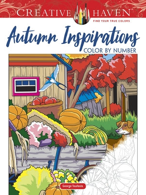 Creative Haven Autumn Inspirations Color by Number - Paperback | Diverse Reads