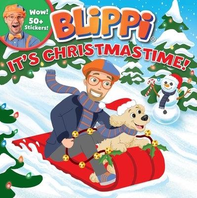 Blippi: It's Christmastime! [With Stickers] - Paperback | Diverse Reads