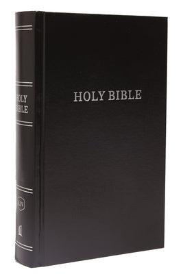 KJV, Pew Bible, Large Print, Hardcover, Black, Red Letter Edition - Hardcover | Diverse Reads