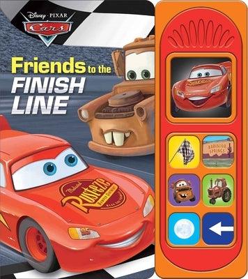 Disney Pixar Cars: Friends to the Finish Line Sound Book [With Battery] - Board Book | Diverse Reads