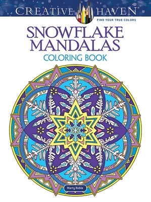 Creative Haven Snowflake Mandalas Coloring Book - Paperback | Diverse Reads
