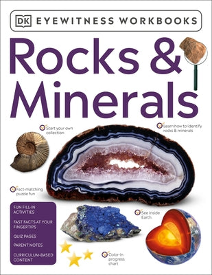Eyewitness Workbooks Rocks & Minerals - Paperback | Diverse Reads