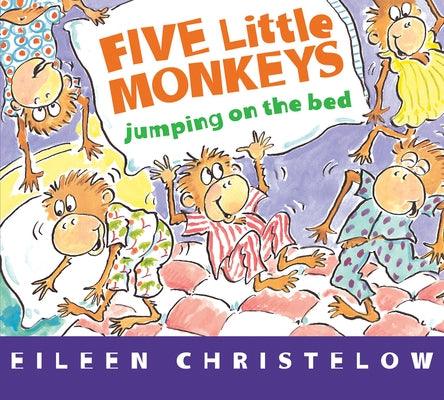 Five Little Monkeys Jumping on the Bed Board Book - Board Book | Diverse Reads
