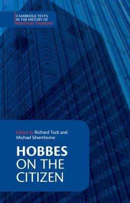Hobbes: On the Citizen / Edition 1 - Paperback | Diverse Reads