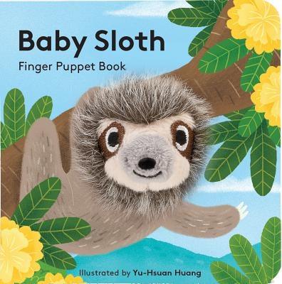 Baby Sloth: Finger Puppet Book: (Finger Puppet Book for Toddlers and Babies, Baby Books for First Year, Animal Finger Puppets) - Board Book | Diverse Reads