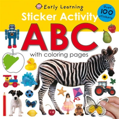Sticker Activity ABC: Over 100 Stickers with Coloring Pages - Paperback | Diverse Reads