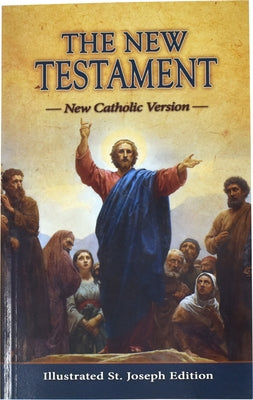 Saint Joseph Pocket New Testament: New American Bible (NAB), red softcover - Paperback | Diverse Reads