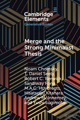 Merge and the Strong Minimalist Thesis - Paperback | Diverse Reads