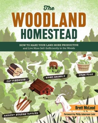 The Woodland Homestead: How to Make Your Land More Productive and Live More Self-Sufficiently in the Woods - Paperback | Diverse Reads