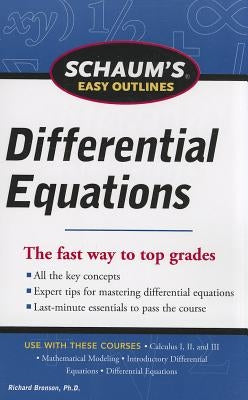 Schaum's Easy Outline of Differential Equations, Revised Edition - Paperback | Diverse Reads