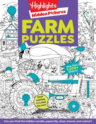 Favorite Farm Puzzles (Highlights Favorite Hidden Pictures Series) - Paperback | Diverse Reads
