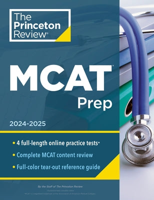 Princeton Review MCAT Prep, 2024-2025: 4 Practice Tests + Complete Content Coverage - Paperback | Diverse Reads