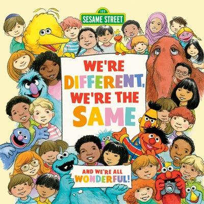 We're Different, We're the Same (Sesame Street) - Board Book | Diverse Reads