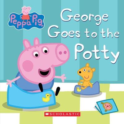 Peppa Pig: George Goes to the Potty - Board Book | Diverse Reads