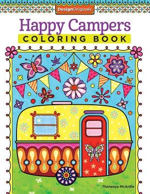 Happy Campers Coloring Book - Paperback | Diverse Reads