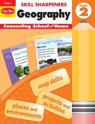 Skill Sharpeners: Geography, Grade 2 Workbook - Paperback | Diverse Reads