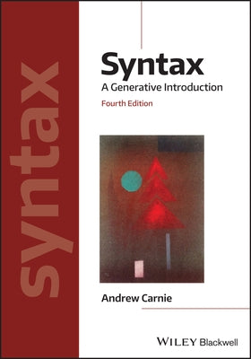 Syntax: A Generative Introduction - Paperback | Diverse Reads