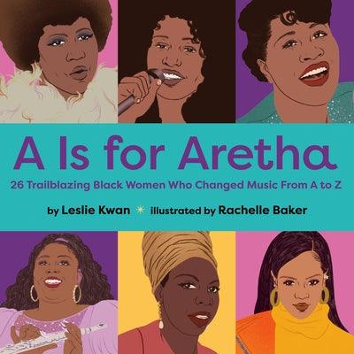 A is for Aretha - Board Book |  Diverse Reads