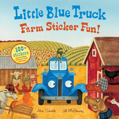 Little Blue Truck Farm Sticker Fun! - Paperback | Diverse Reads
