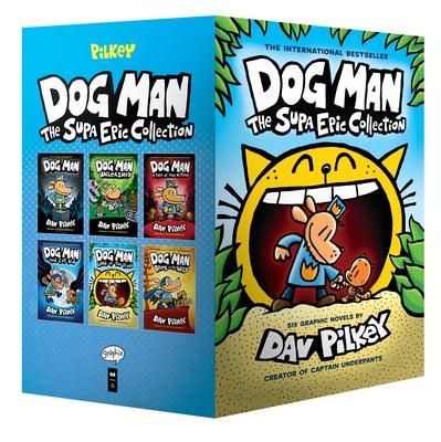 Dog Man: The Supa Epic Collection: From the Creator of Captain Underpants (Dog Man #1-6 Box Set) - Boxed Set | Diverse Reads