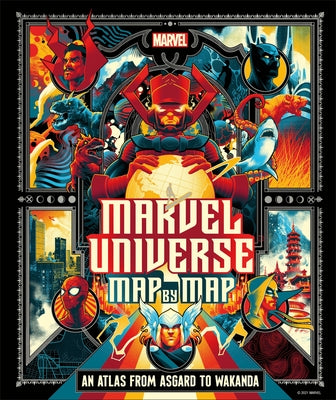 Marvel Universe Map By Map - Hardcover | Diverse Reads