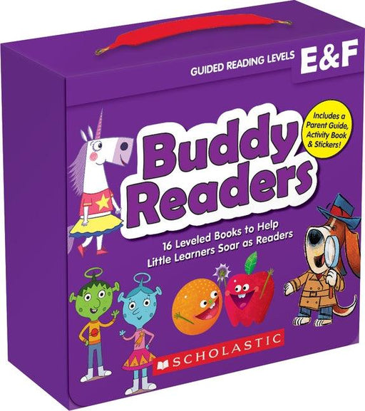 Buddy Readers: Levels E & F (Parent Pack): 16 Leveled Books to Help Little Learners Soar as Readers - Paperback | Diverse Reads