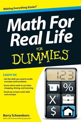 Math For Real Life For Dummies - Paperback | Diverse Reads