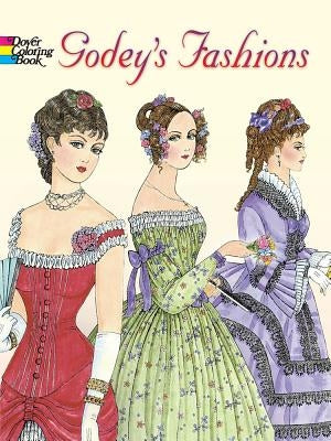 Godey's Fashions Coloring Book - Paperback | Diverse Reads