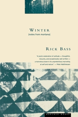 Winter: Notes from Montana - Paperback | Diverse Reads