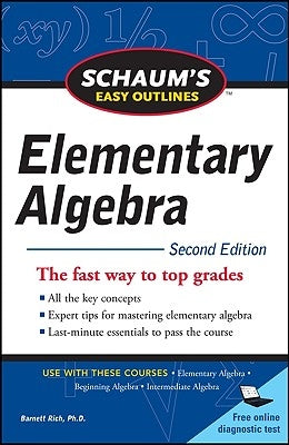 Elementary Algebra - Paperback | Diverse Reads