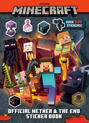 Minecraft Official the Nether and the End Sticker Book (Minecraft) - Paperback | Diverse Reads