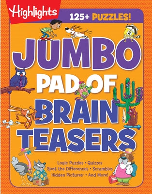 Jumbo Pad of Brain Teasers - Paperback | Diverse Reads
