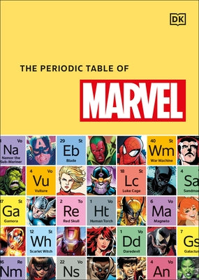 The Periodic Table of Marvel - Hardcover | Diverse Reads