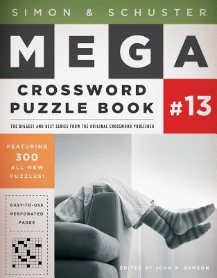 Simon & Schuster Mega Crossword Puzzle Book #13 - Paperback | Diverse Reads