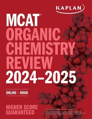 MCAT Organic Chemistry Review 2024-2025: Online + Book - Paperback | Diverse Reads