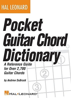 Hal Leonard Pocket Guitar Chord Dictionary - Paperback | Diverse Reads