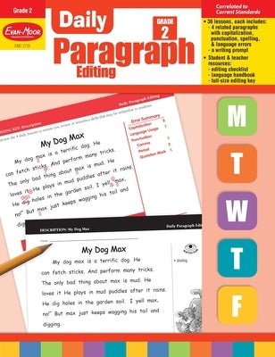 Daily Paragraph Editing, Grade 2 Teacher Edition - Paperback | Diverse Reads