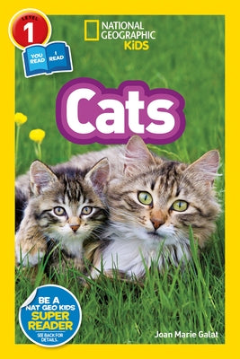 Cats (National Geographic Readers Series: Level 1 Co-reader) - Hardcover | Diverse Reads
