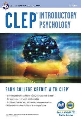 CLEP Introductory Psychology Book + Online - Paperback | Diverse Reads